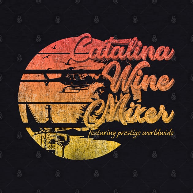 RETRO CATALINA WINE MIXER by aryaquoteart88